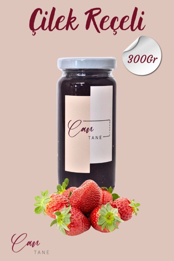CanTane Çilek Reçeli (300 gr) - Görsel 2